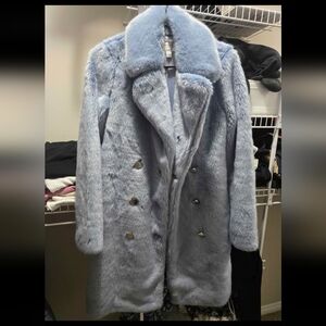 Ever New Plush Gray Outerwear